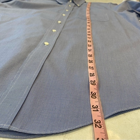BROOKS BROTHERS Blue Dress Shirt, 15" 34 - Picture 3 of 6